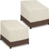 Nook Heavy Duty Outdoor Chair Cover, 2 Pack-33.5Wx31.5Dx36H inch - For Outdoor Living