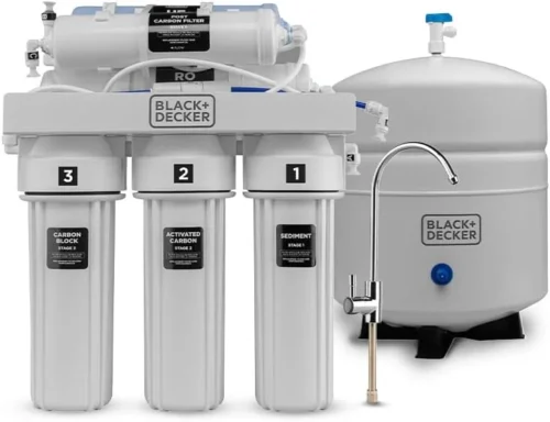 Alternative view of Nook RO 75 Under Sink Water Filter, Alkaline 6-Stage Filtration System, pH+ Remineralization RO Water Filter - For Home Projects