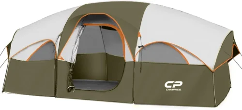 Alternative view of CP Tent 8 Person Camping Tents, Weather Resistant Family Tent, 5 Large Mesh Windows