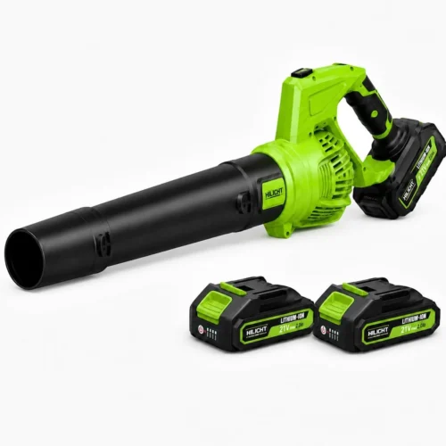 Alternative view of Nook Leaf Blower with 2??21V 4.0Ah Batteries & Fast Charger, Lightweight Electric Leaf Blower, 5-Speed Adjustable - For Yard Cleanup