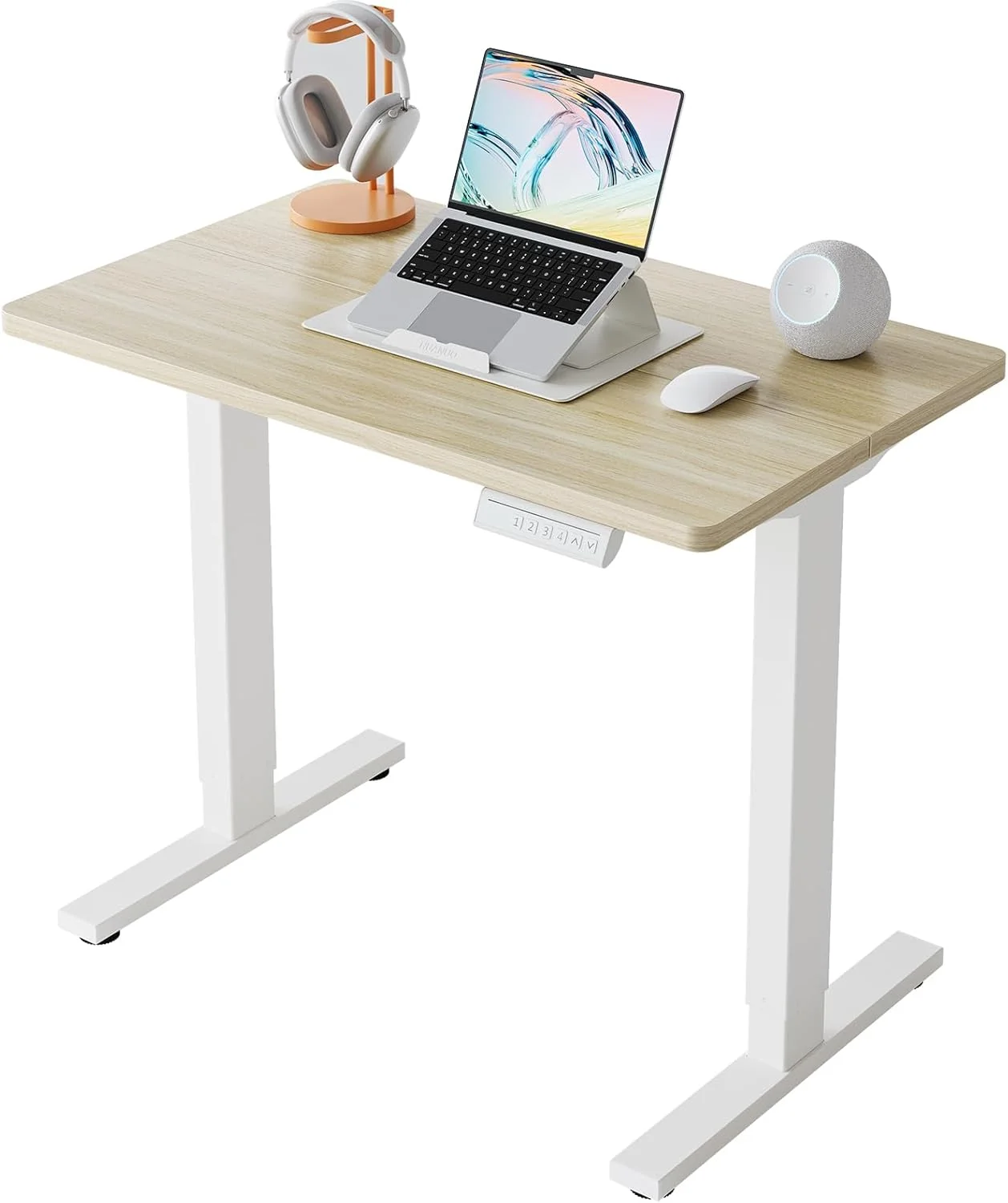 Nook 32 Small Electric Standing Desk Adjustable Height, 4 Memory Height Settings - Image 4