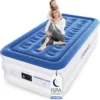 Nook Queen Air Mattress with Built-in Pump, 18 Raised Comfort, 48Hr Leak-Proof Test, Supports 800 lbs