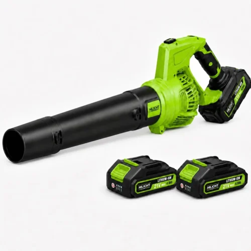 Nook Leaf Blower with 2??21V 4.0Ah Batteries & Fast Charger, Lightweight Electric Leaf Blower, 5-Speed Adjustable - For Yard Cleanup