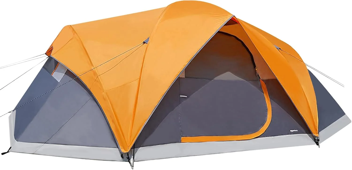 Basics Camping Tent, 3-Season Dome Design with Rainfly - Image 4