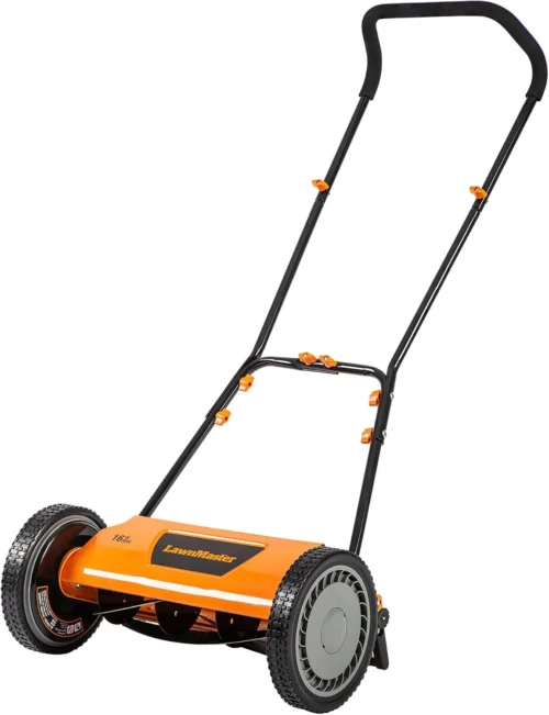 Alternative view of Nook LMRM1801 Push Reel Lawn Mower 18-Inch 5-Blade - For Lawn Care