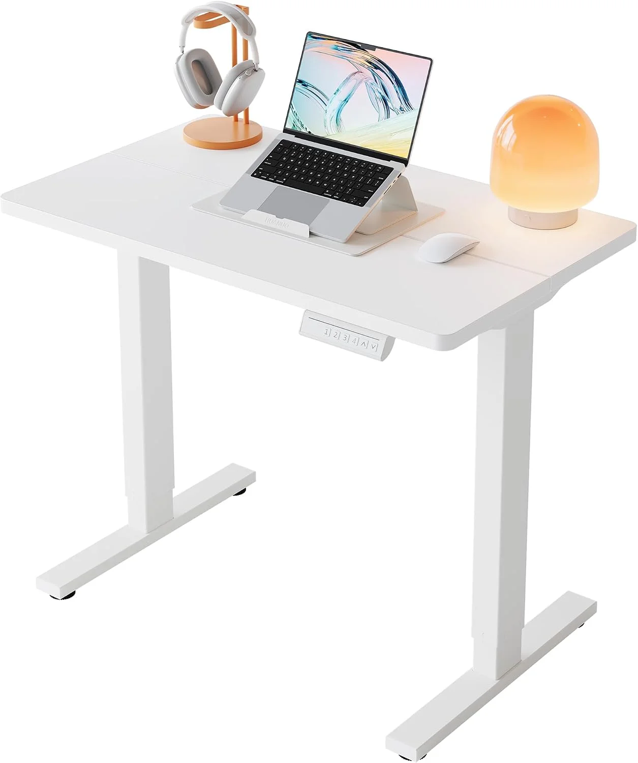 Nook 32 Small Electric Standing Desk Adjustable Height, 4 Memory Height Settings - Image 42
