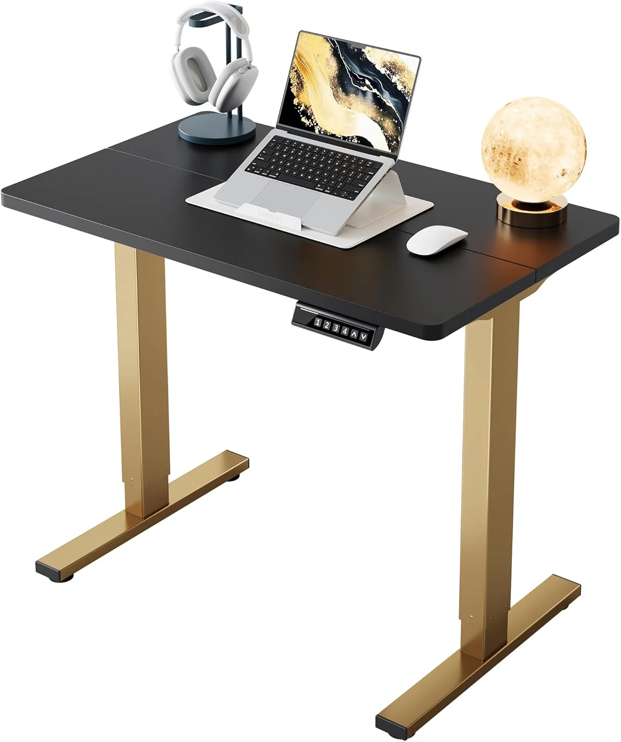Nook 32 Small Electric Standing Desk Adjustable Height, 4 Memory Height Settings - Image 38