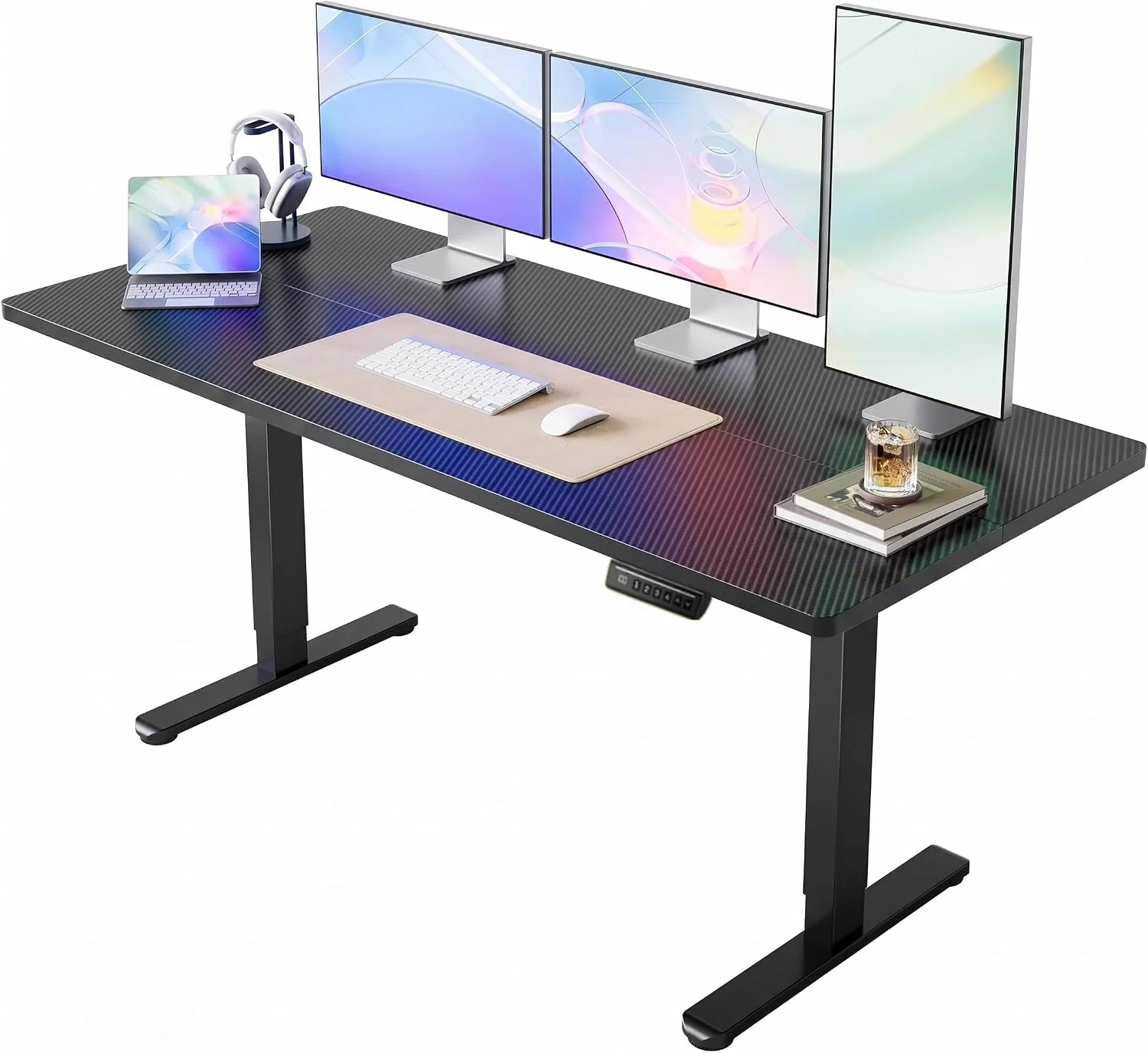Nook 32 Small Electric Standing Desk Adjustable Height, 4 Memory Height Settings - Image 9