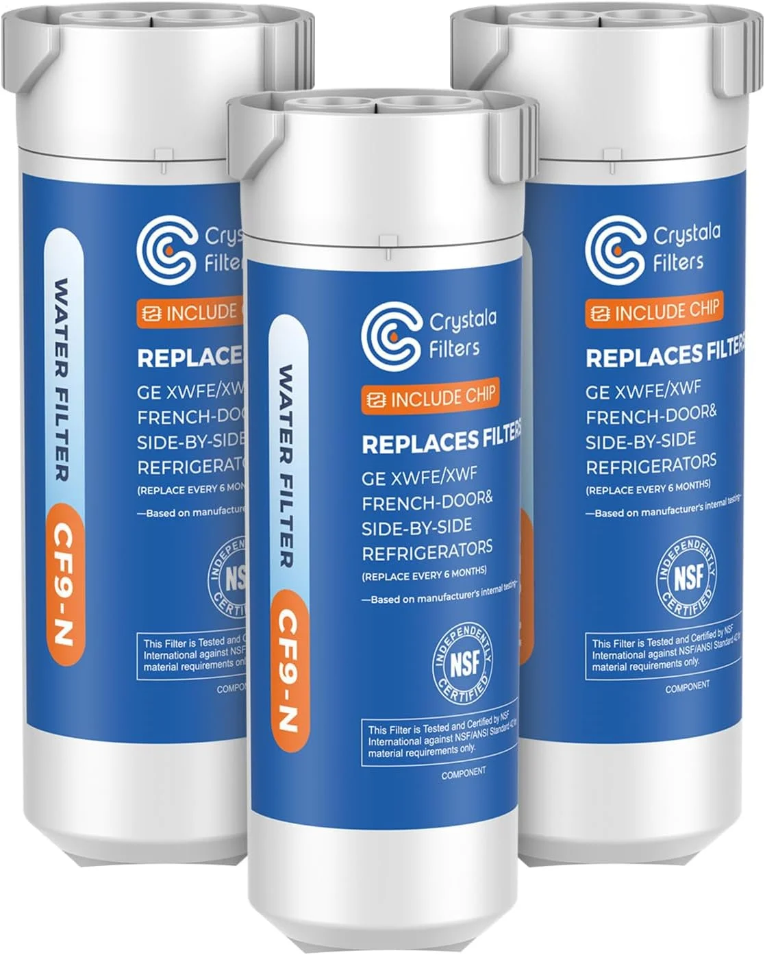 Nook Filters XWFE (Built-in CHIP) Refrigerator Water Filter 2-Pack - For Home Projects - Image 3