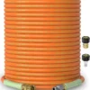 Nook 3/8 ID Pressure Washer Hose 50 ft, 4800 PSI Steel-Braided & Durable, Power Washer Hose with Swivel Quick