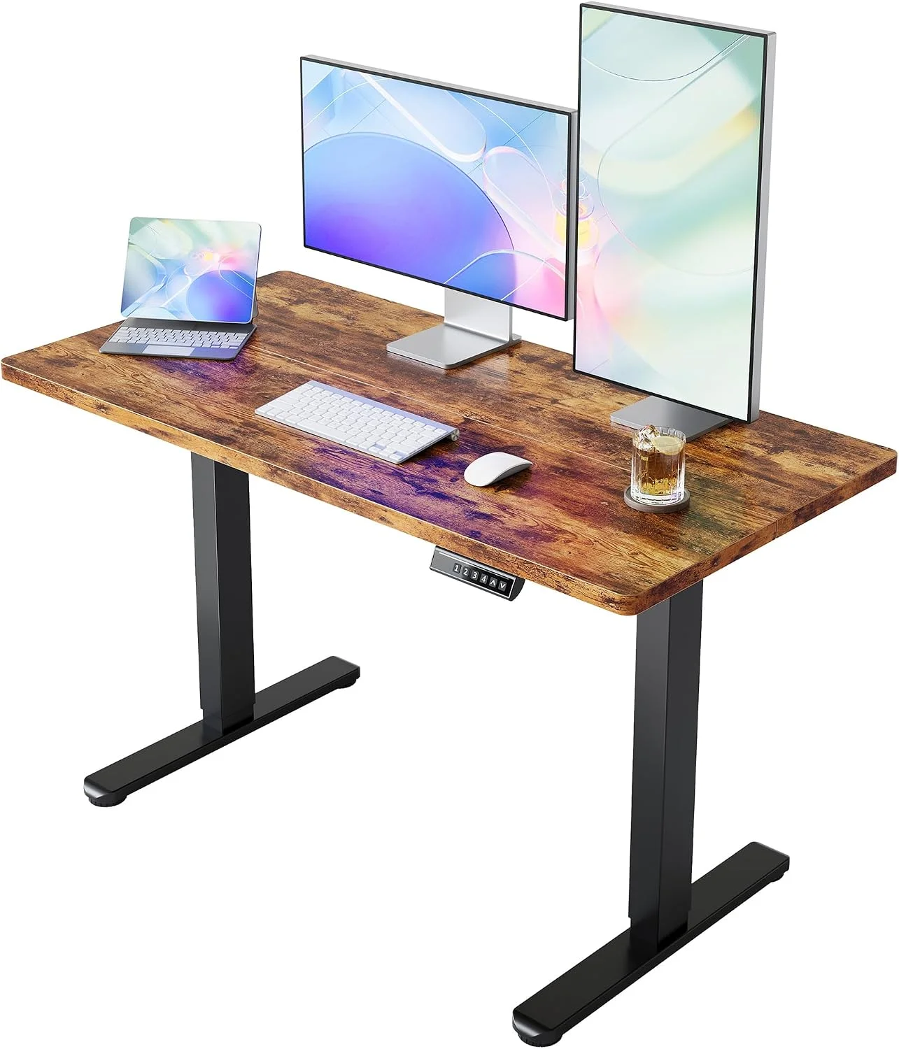 Nook 32 Small Electric Standing Desk Adjustable Height, 4 Memory Height Settings - Image 10