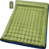 Nook Double Sleeping Pad for Camping, 5.5 Ultra-Thick Camping Mattress with Pillow, Built-in Foot Pump