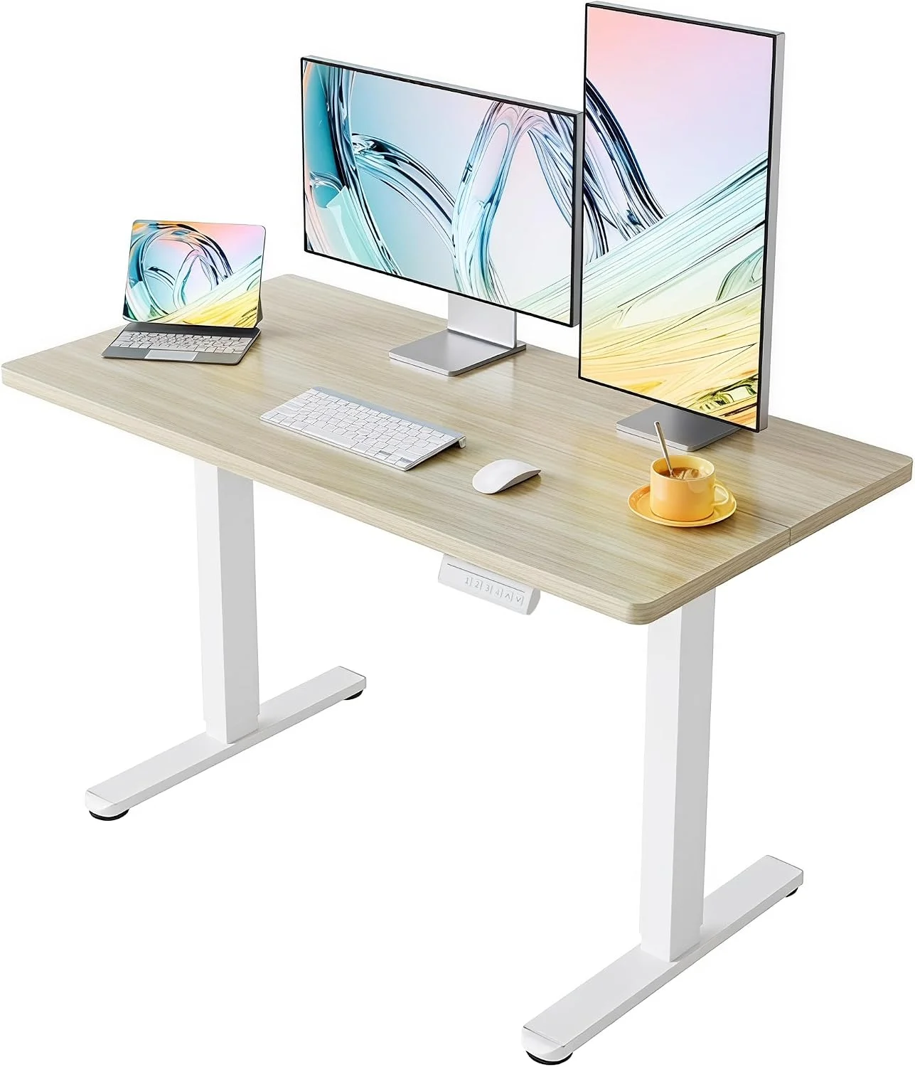 Nook 32 Small Electric Standing Desk Adjustable Height, 4 Memory Height Settings - Image 13