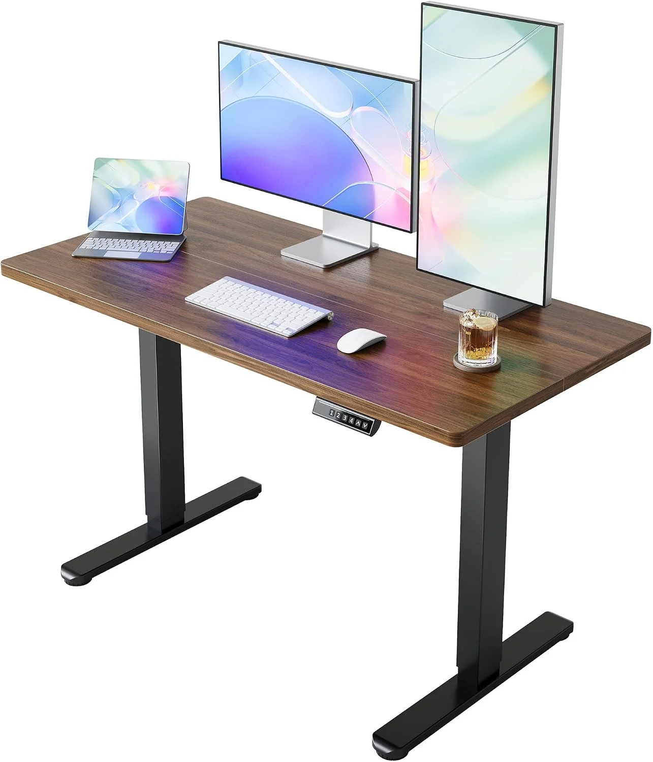 Nook 32 Small Electric Standing Desk Adjustable Height, 4 Memory Height Settings - Image 22