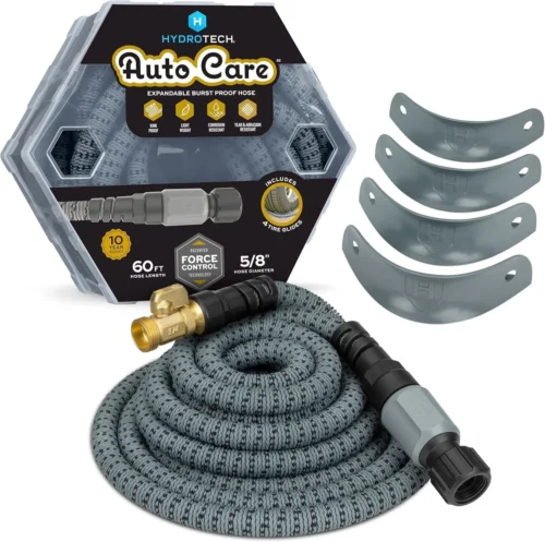 Nook 100 ft Expandable Burst-Proof Garden Hose, 5/8 in Diameter