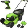 Nook 48V 20 in Mower/Blower/Trimmer Kit, (2) 4.0 Ah Battery Kit - For Home Projects
