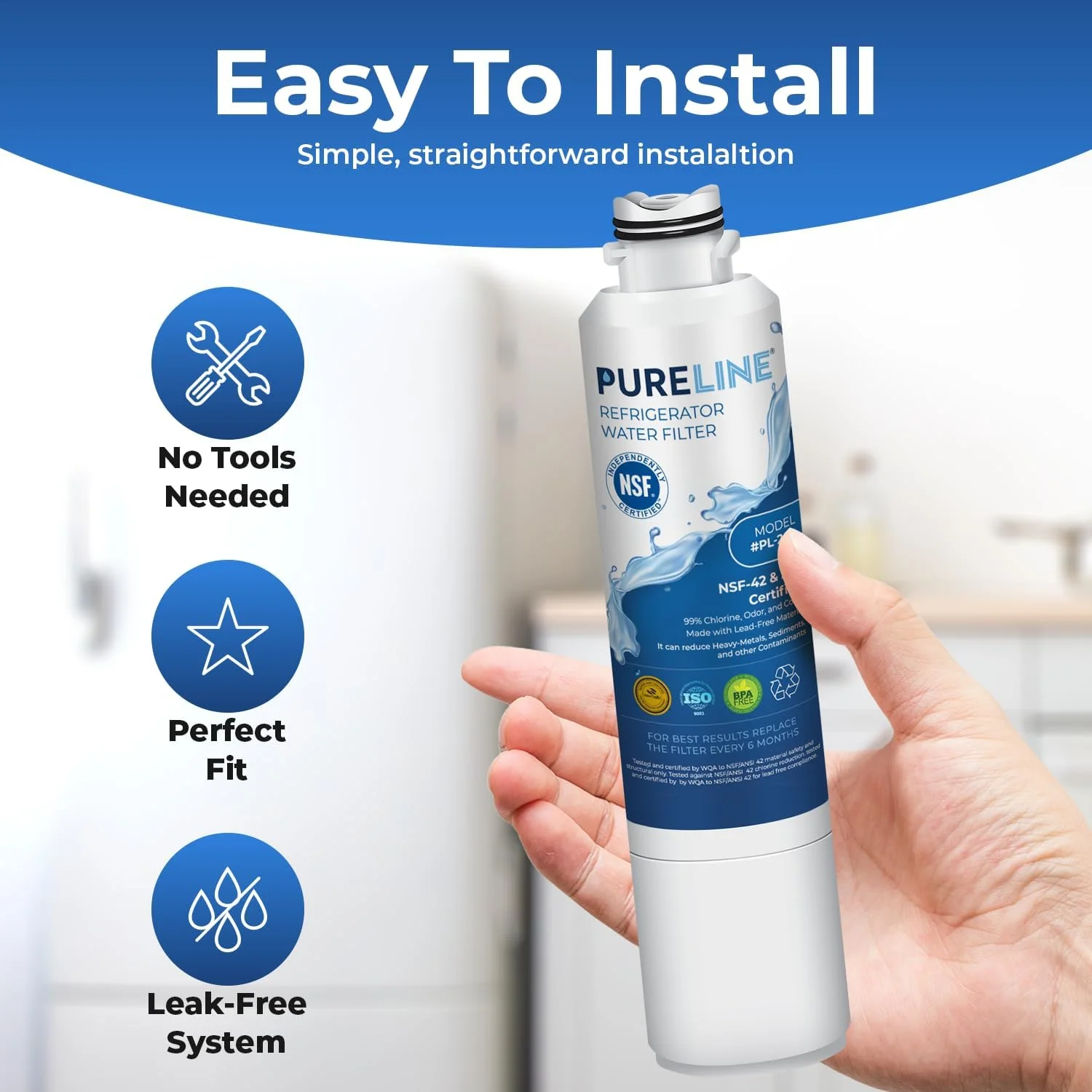 Nook DA29-00020B Water Filter Replacement for Samsung? DA29-00020A/B, HAF-CIN/EXP, HAF-CIN, Kenmore 46-9101, 469101 - For Home Projects - Image 6