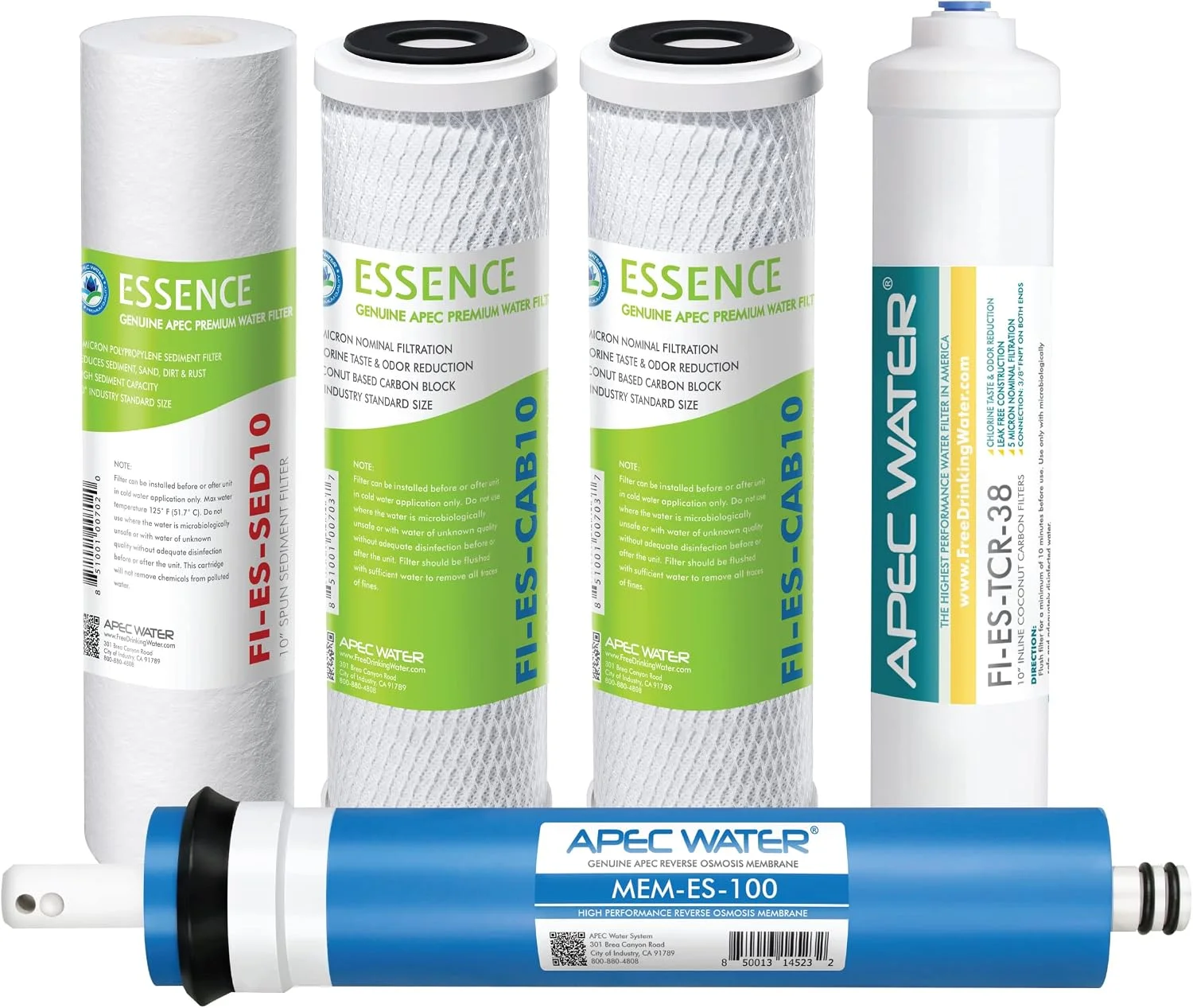 Nook Water FILTER-MAX-ES50 Reverse Osmosis Filter Replacement Set, 50 GPD - For Home Projects - Image 4