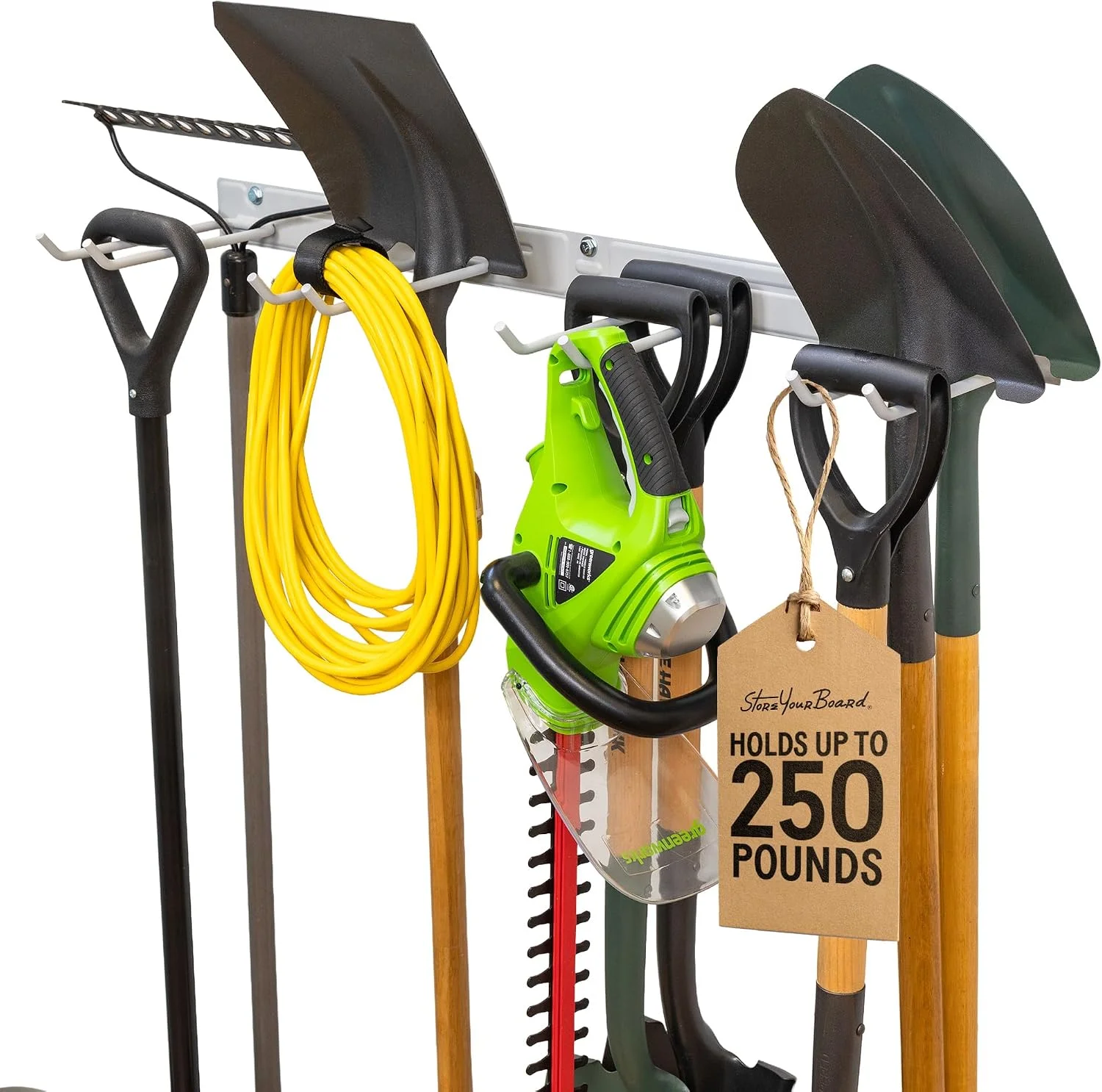 Nook Garage Tool Organizer, 36 in, Holds 250 lb - For Garage Organization - Image 3