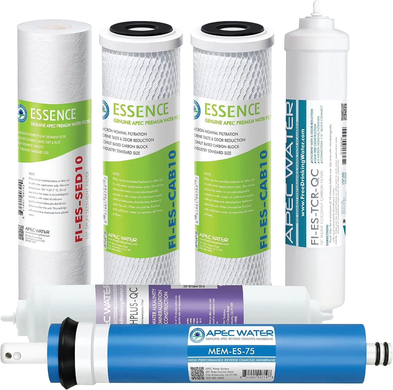 Nook Water FILTER-MAX-ES50 Reverse Osmosis Filter Replacement Set, 50 GPD - For Home Projects - Image 7