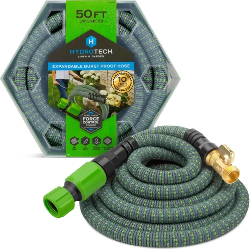 Alternative view of Nook 100 ft Expandable Burst-Proof Garden Hose, 5/8 in Diameter