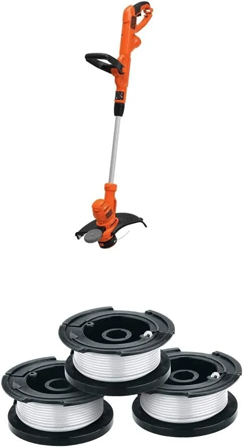 Weed Wacker with Auto Feed, 14-Inch 2 in 1 String Trimmer Lawn Edger, Powerful 6.5-Amp Lightweight Electric Weed Eater (BESTA510) - Image 3