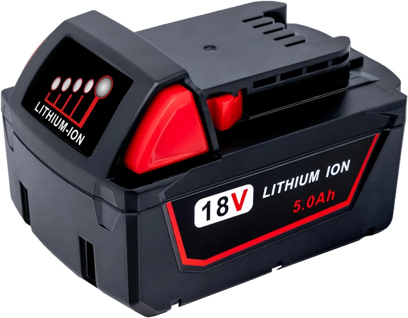 Nook 5.0Ah Replacement Battery for Milwaukee 18V Battery Compatible with Milwaukee M18 Battery 48-11-1850 48-11-1852 48-11-1820 48-11-1828 48-11-1830