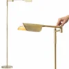 Nook Leaf Pharmacy LED Reading Lamp, Dimmable Floor Lamp with Easy Rotation over Chair or Desk for Living Rooms & Offices, Adjustable Standing Tall Lamp