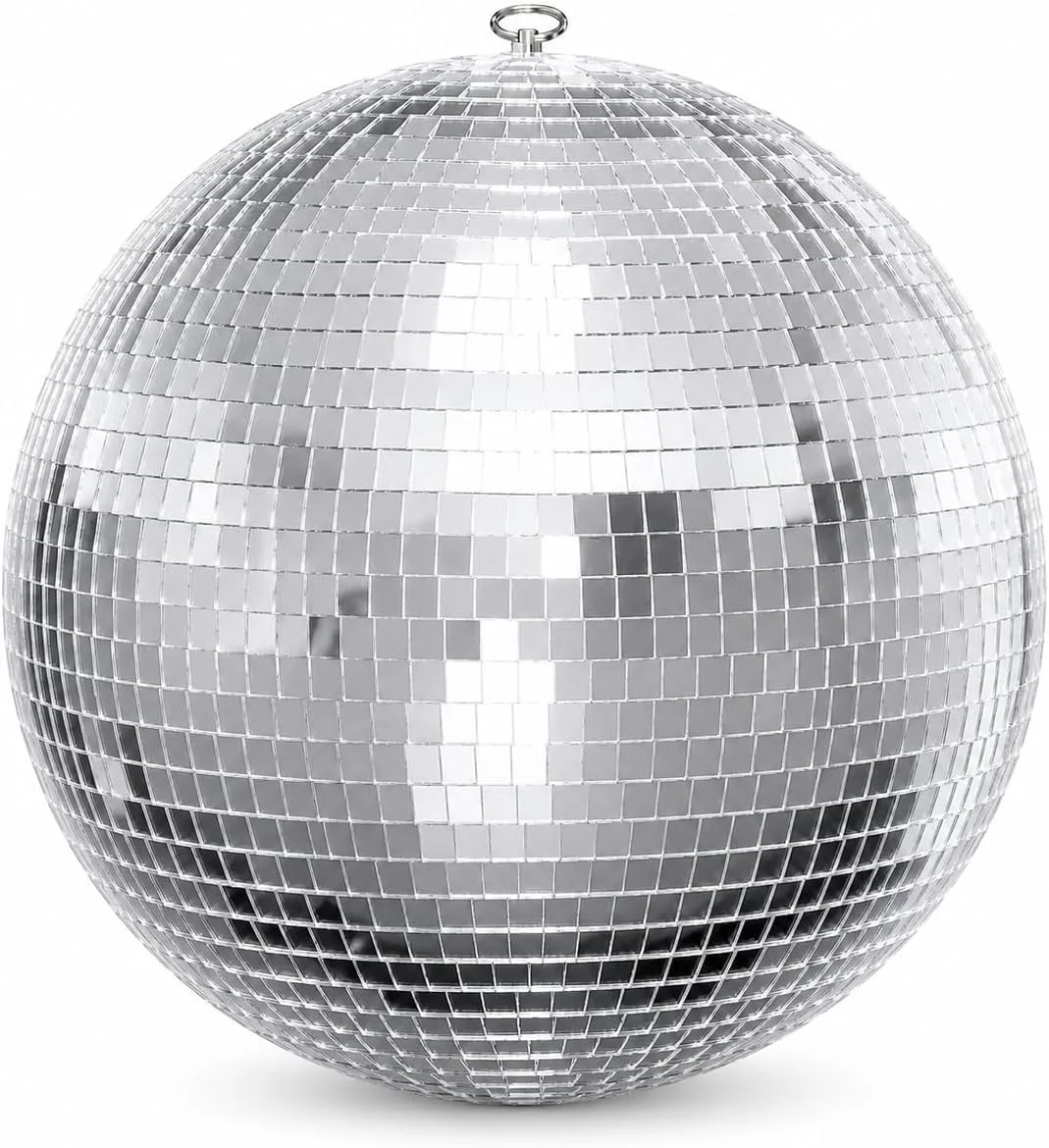 Nook 12-Inch Large Hanging Mirror Ball for Disco Party Decor - Image 4