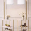 Nook Lamp with Table 2-Pack, Nightstands End Side Table for Living Room