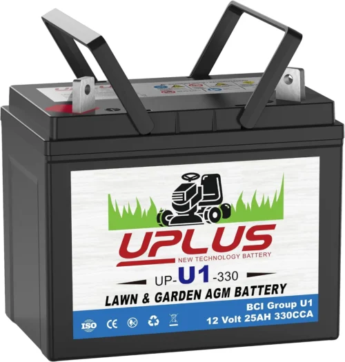 Alternative view of Nook U1 Riding Lawn Mower Battery, 12V 330CCA for Garden Tractors