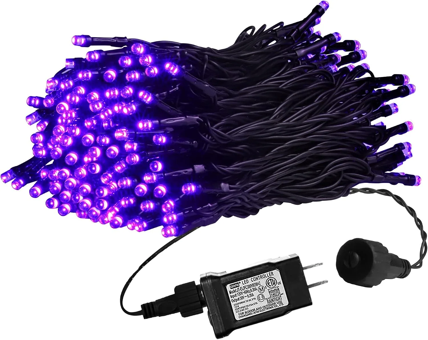 Nook 500 LED Halloween Lights Outdoor,164 FT Twinkle Lights Waterproof - Image 3