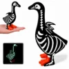 Nook Halloween Porch Goose Costume for 23 Cement Statue