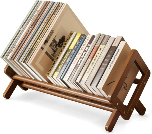 Nook Stable Desktop Bookshelf, Bamboo Under Desk Bookshelf, Book Rack