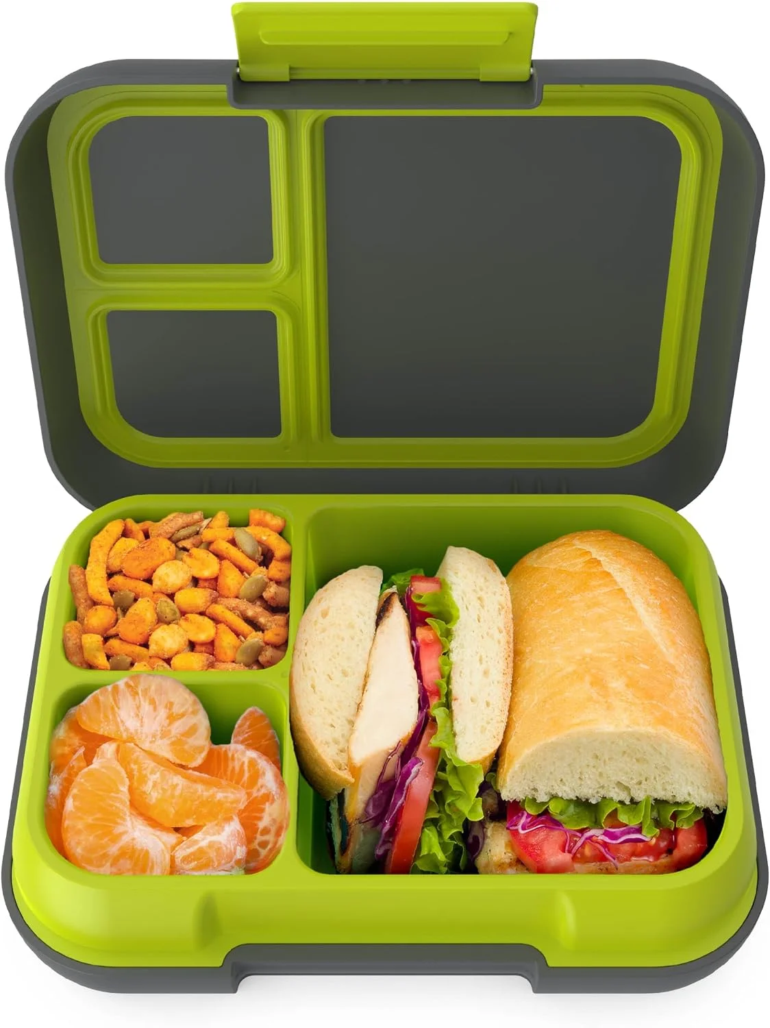 Nook Bentgo Pop Leak-Proof 3-4 Compartment Bento-Style Lunch Box - Image 4