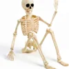 Nook 36 Halloween Skeleton Decor, 3FT Full Body Realistic Bones with Stayable Movable Joints, Posable Hanging Skeletons for Halloween Decoration, Yard