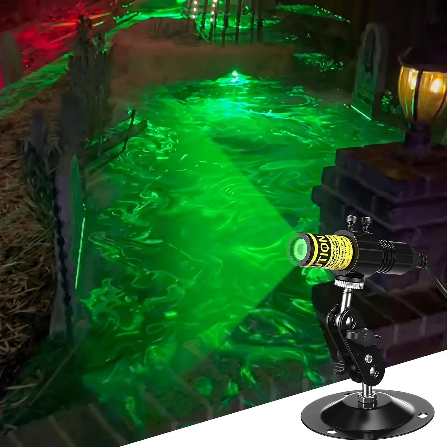 Nook 1 Pack Green Laser Halloween Module Generator with Timer, Green - Image 4