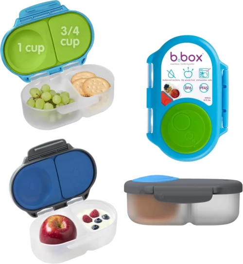 Alternative view of Nook Snack Box 2-Pack, Snack Containers for Kids, 1.75 Cup Kids Lunch Box