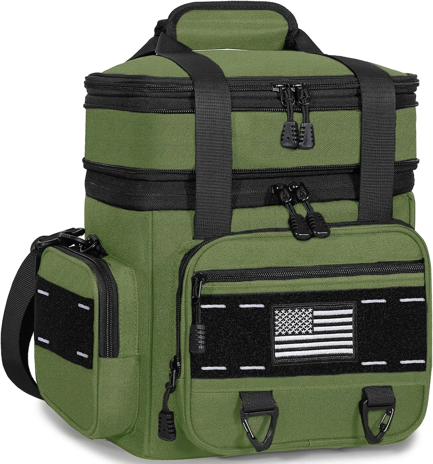 Nook Tactical Insulated Lunch Box Men Double Deck Heavy Duty Cooler Bag - Image 4