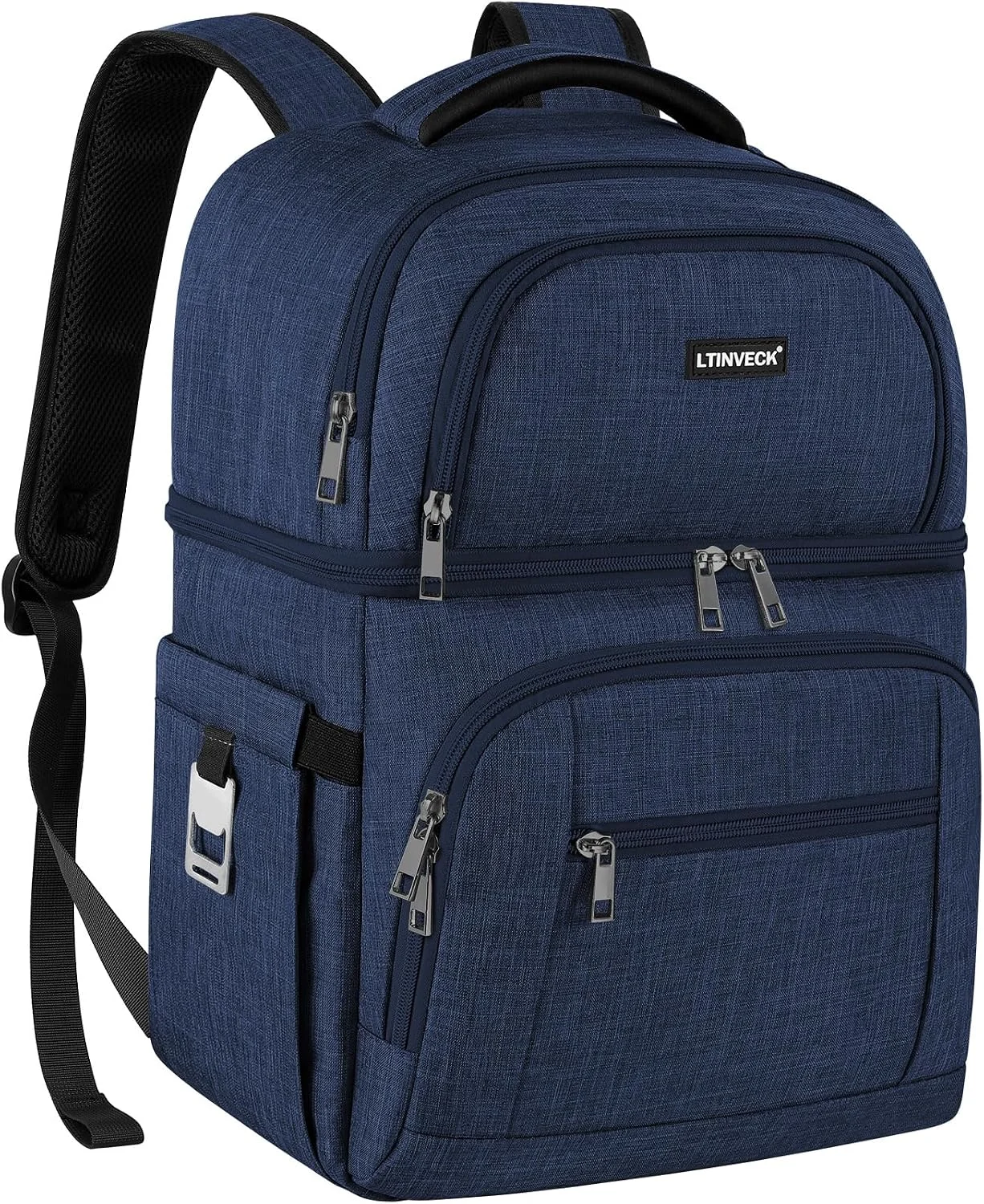Nook Backpack, Insulated Backpack Cooler Leakproof Double Deck Cooler Bag for Men Women RFID Lunch Backpack