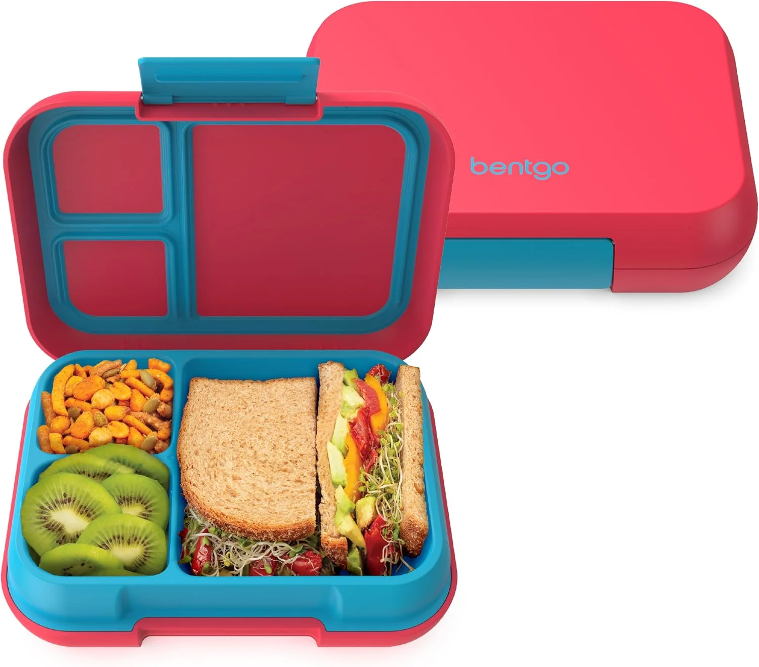 Nook Bentgo Pop Leak-Proof 3-4 Compartment Bento-Style Lunch Box