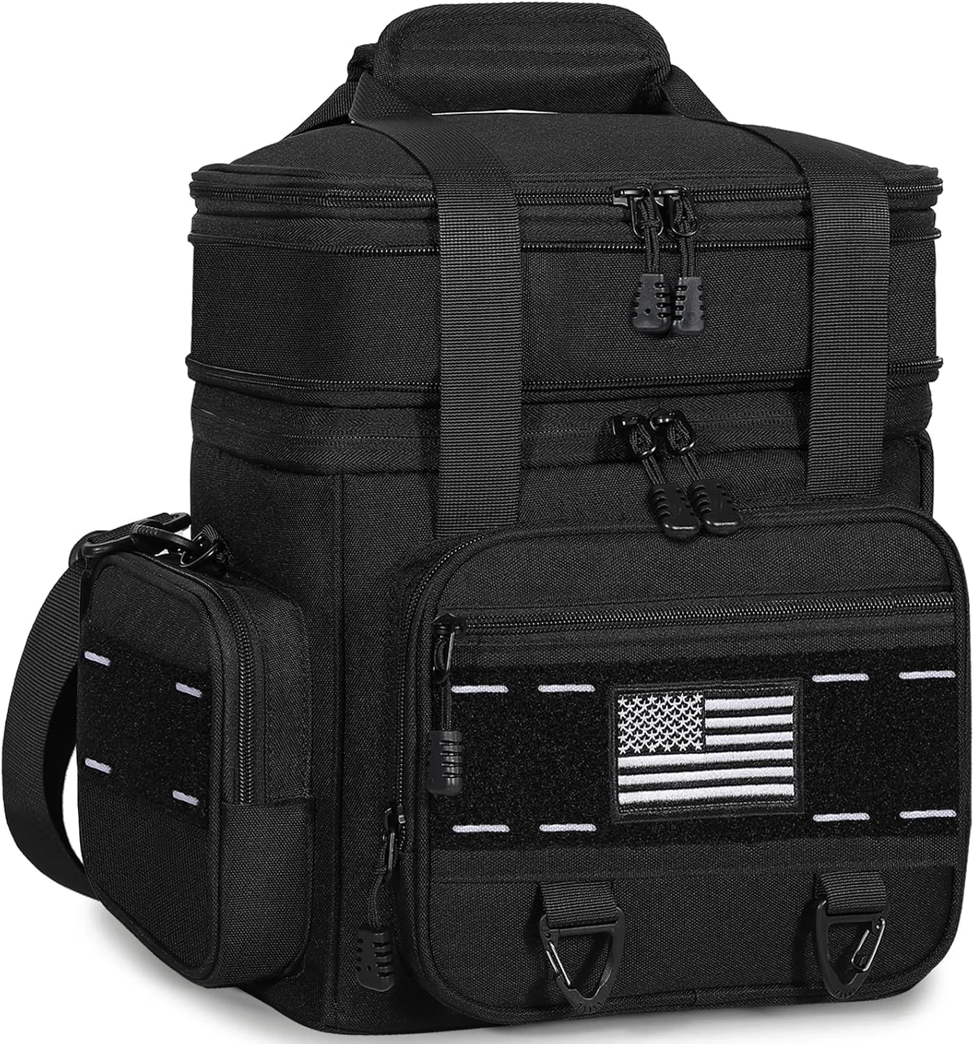 Nook Tactical Insulated Lunch Box Men Double Deck Heavy Duty Cooler Bag - Image 2