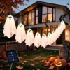 Nook Decorations Outdoor, Solar Ghost Halloween Decor Lights