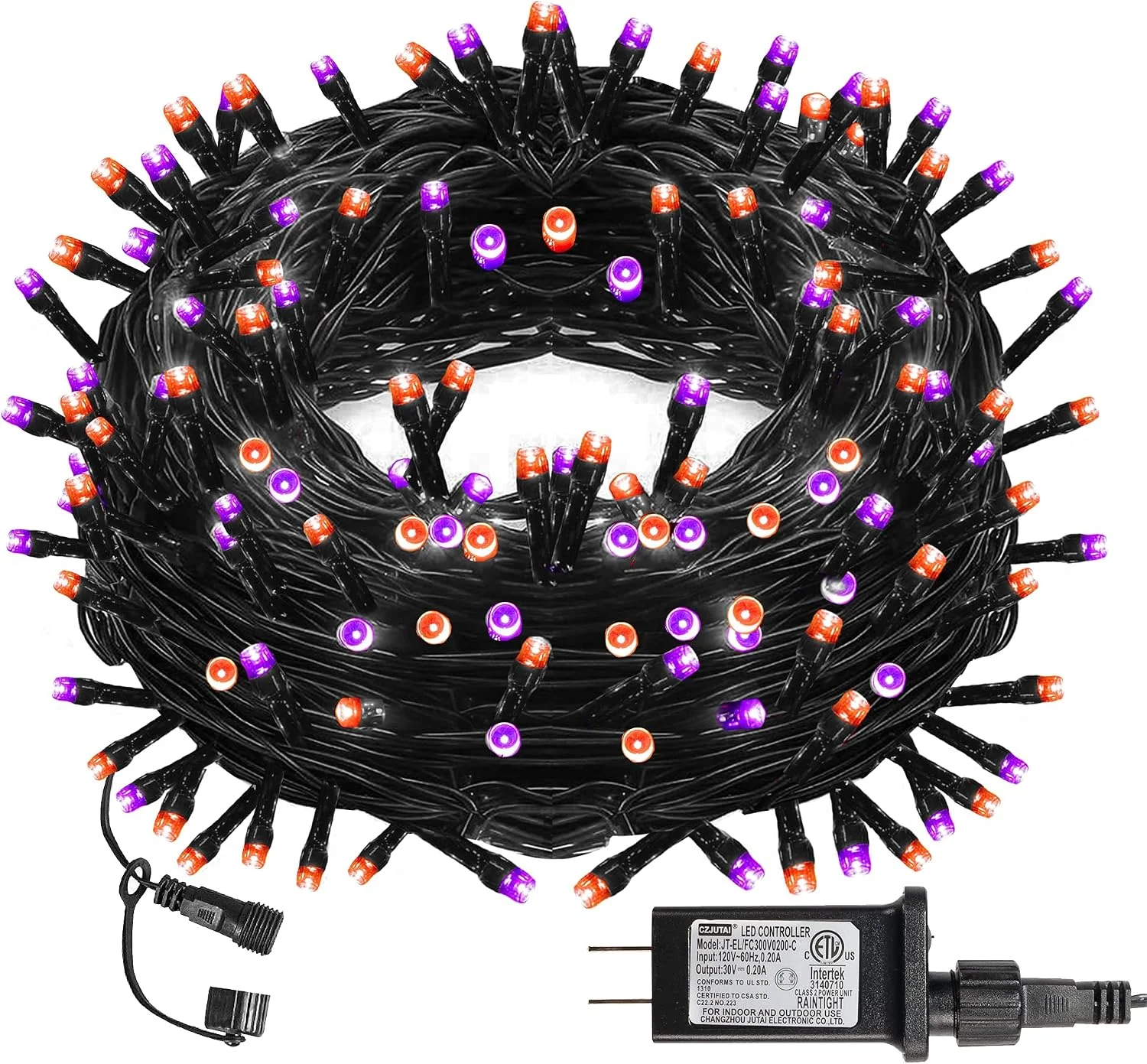 Nook Bright Smart Color Changing Christmas Lights, 66FT 200 LED RGB String Lights with Remote & App Controlled - Image 2