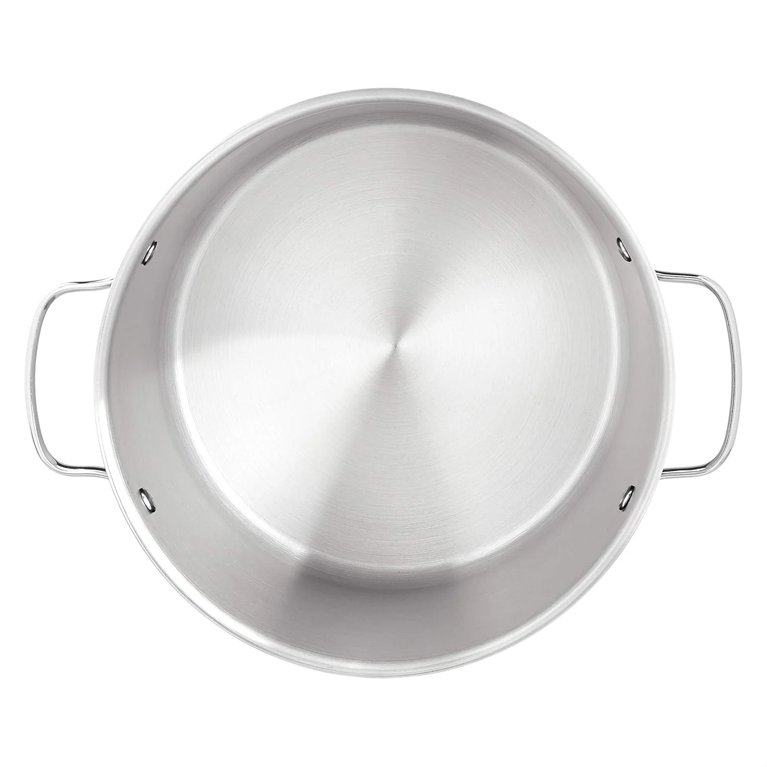 Nook Amazon Basics Stainless Steel Induction Compatible Stock Pot with Glass Lid, Oven Safe, Dishwasher Safe, Sturdy, 8 Quart, Silver - Image 3