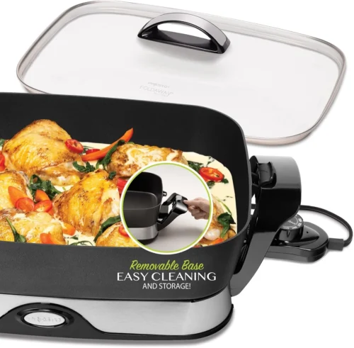 Alternative view of Nook Presto 06857 16-Inch Electric Foldaway Skillet