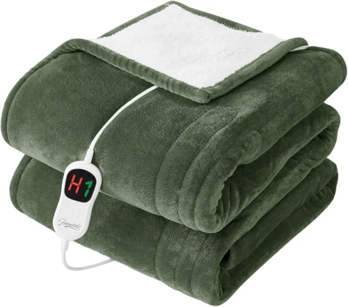 Nook Homemate Heated Electric Blanket Twin 62x84 Heating Throw Blanket