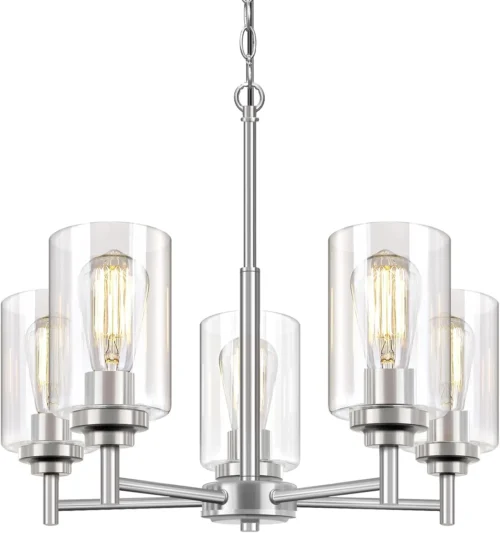 Nook 33.5'' Dia 8-Light Chandelier for Dining Room Kitchen Island