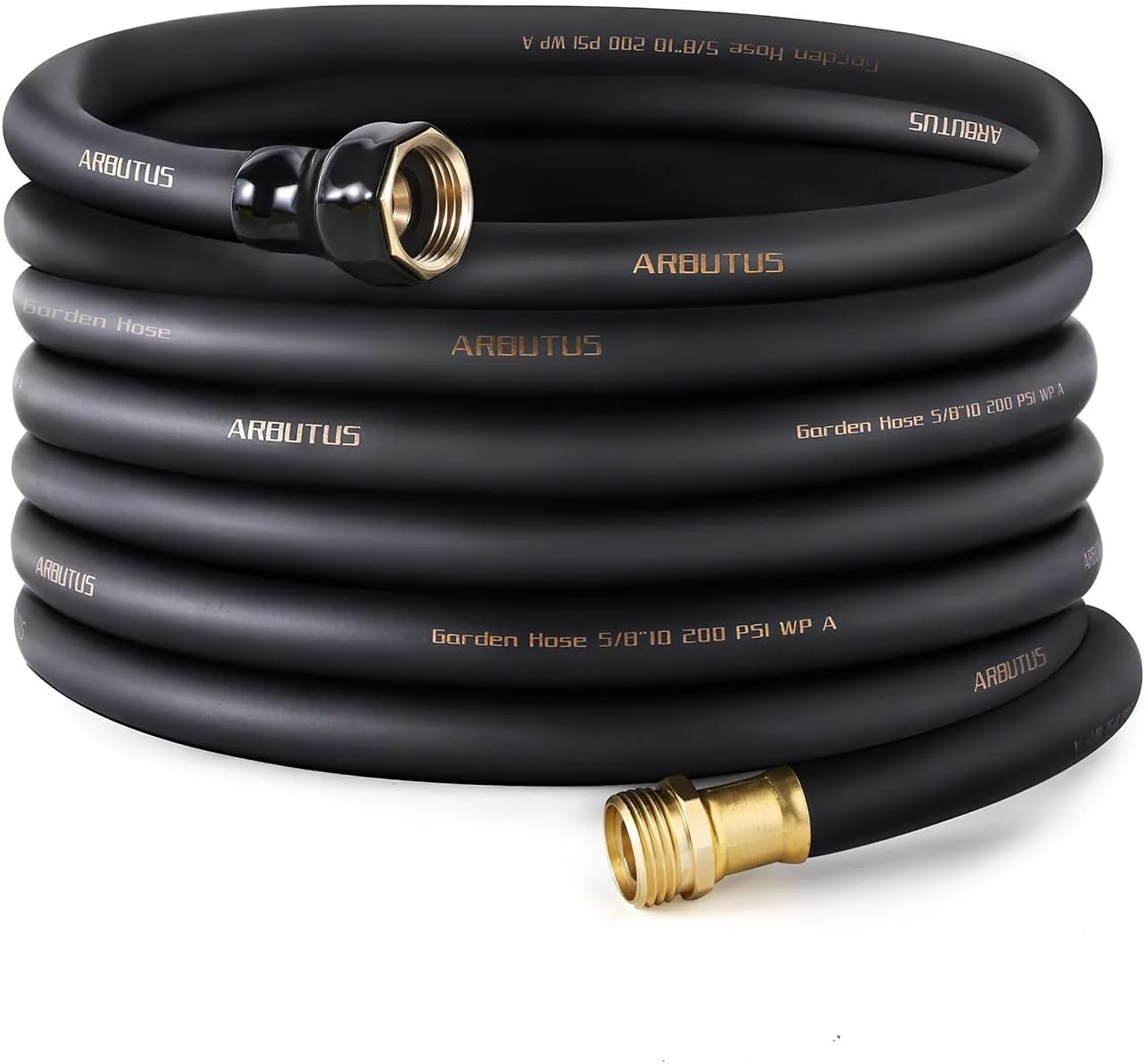 Nook Hose 5/8 x 100ft, Brass Rubber Heavy Duty Water Hose 600 PSI Burst Pressure - Image 15