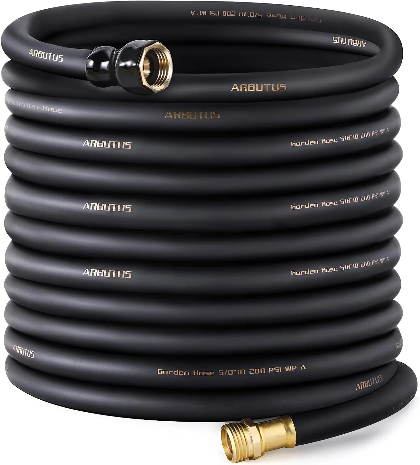 Nook Hose 5/8 x 100ft, Brass Rubber Heavy Duty Water Hose 600 PSI Burst Pressure - Image 5